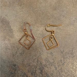 Gold Dangle Earrings